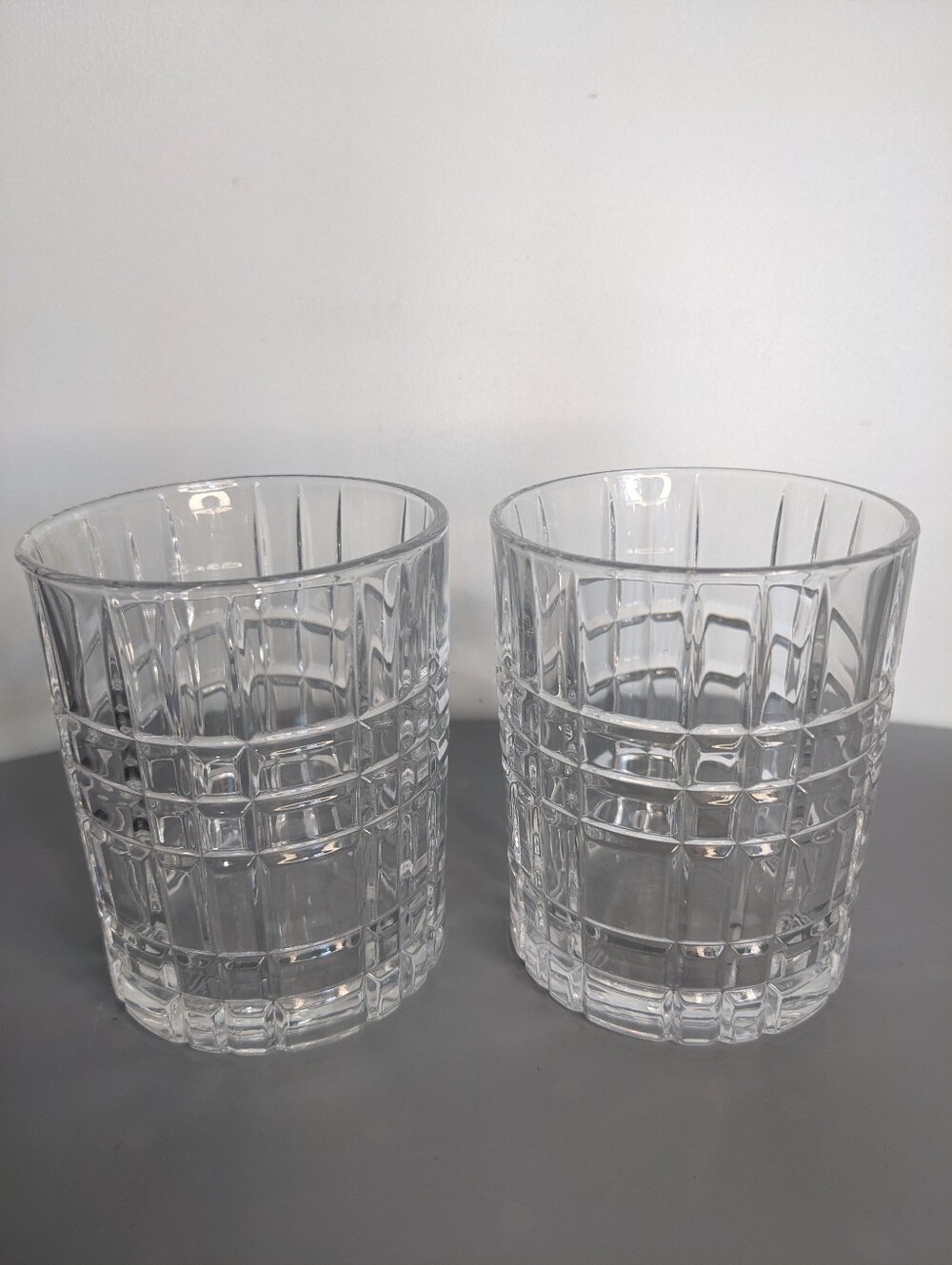 Spiegelau Crystal Glasses Set 2 Vintage Like New Barwear Cocktail Germany